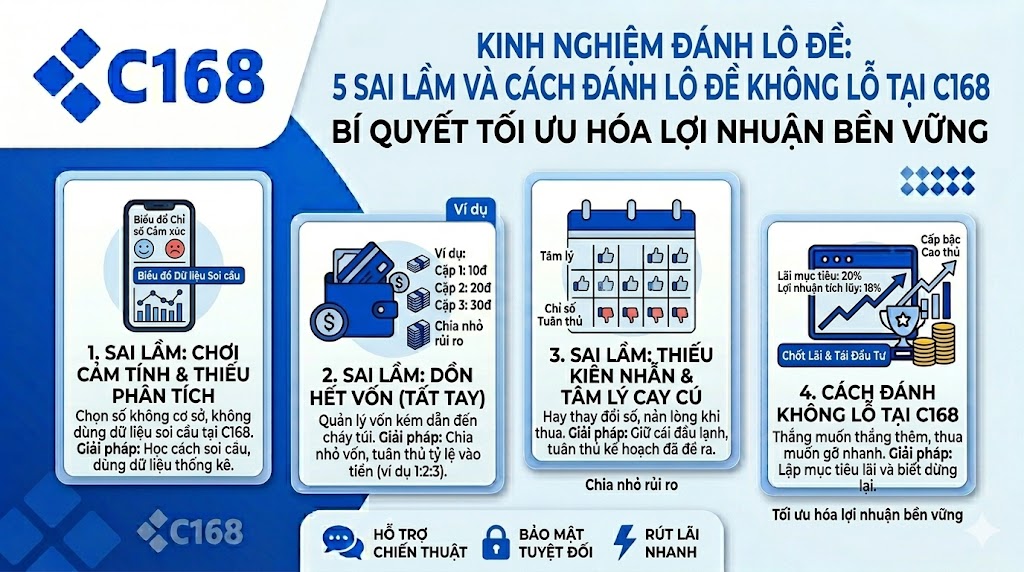 Những kinh nghiệm đánh lô đề xương máu để tránh bị xa bờ